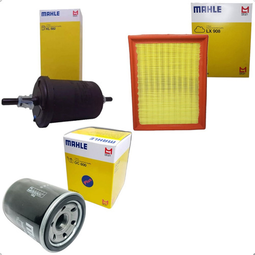 Kit Filtro Oleo Ar Combustivel Palio 1.0 16v 2000 2001 02 03