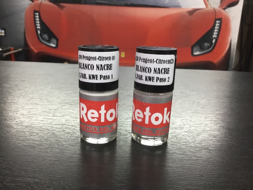 Retok Pintura Peugeot Citroen Blanco Nacre Kwe