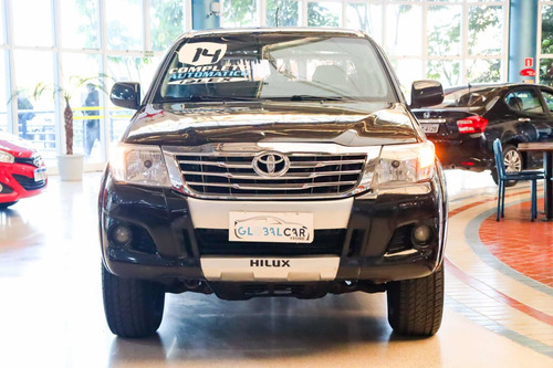 Imagem 5 de 18 de Toyota Hilux 2014 2.7 Sr Cab. Dupla 4x2 Flex Aut. 4p