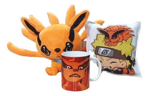 Kurama Kyubi Zorro 9 Colas Set Peluche Naruto Shippuden 