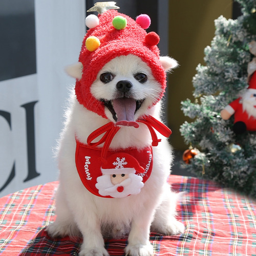 Gorro Con Forma De Árbol De Navidad Para Decoración De Masco
