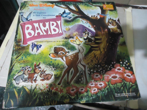 Walt Disney Bambi Lp