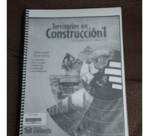 Territorios En Construcción 1. Cassi Y Otros. Ed.contexto