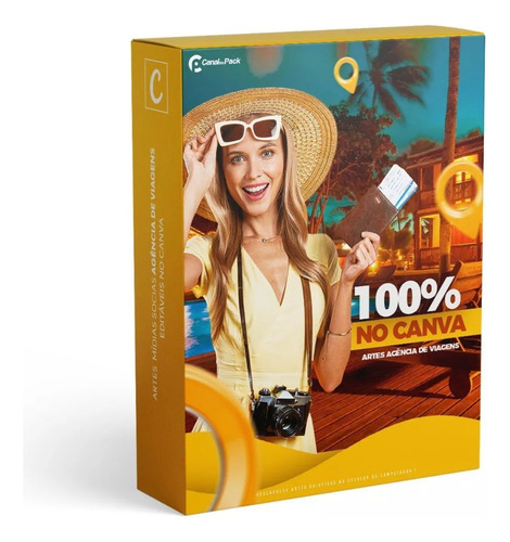 10 Templates No Canva Editáveis Agência De Viagem Divugaçoes