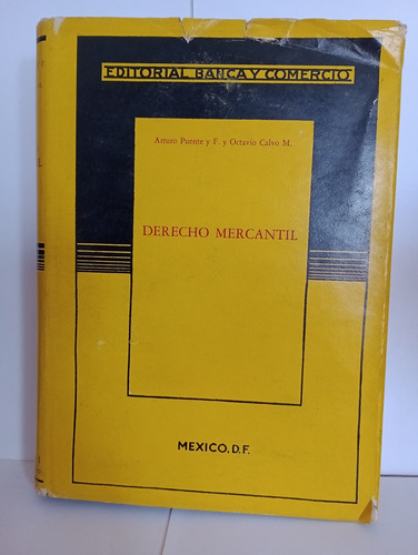 Derecho Mercantil Arturo Puente (Usado)