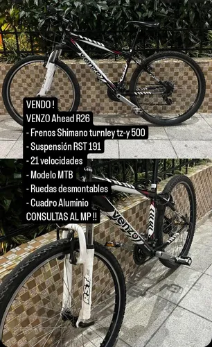 Bicicleta Venzo R26 Ahead MercadoLibre