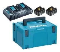 Comprar Set De 2 Baterías 6.0ah + Cargador Doble Makita 198077-8