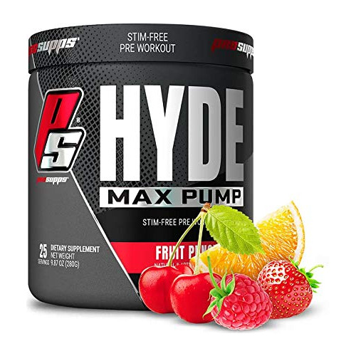 Prosupps Hyde Max Pump Pre Entrenamiento Para Hombres Y Muje