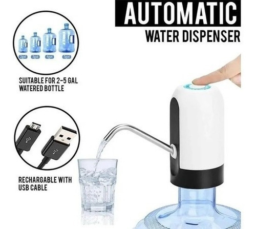 Imagen 2 de 4 de Dispenser De Agua Automatico Bomba Dispensador Bidones Full