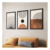 Comprar Cuadros Nórdicos Abstractos 60 X 40 Set X 3 Decozona T055xn