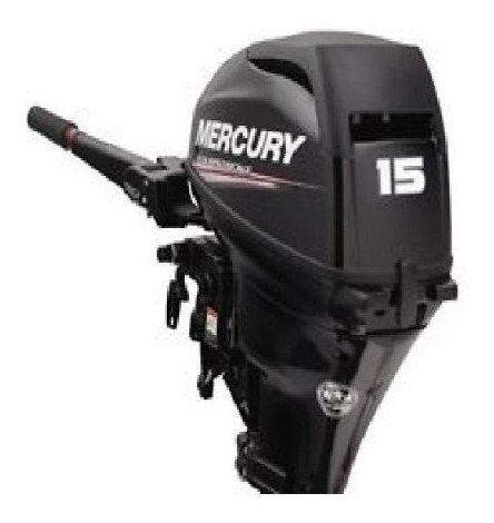 Imagen 1 de 14 de Motor Mercury Fuera Borda 15 Hp 4 Tiempos Tanque Garantia