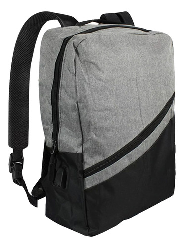 Mochila Para Caballero Escolar Viaje + Mariconera 3 En 1 6004 