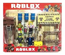 Comprar Bonecos Roblox Invasão Zumbi Kit Cu002F4 Bonecos + Acessorios