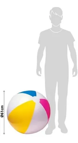 Pelota Inflable Para Pileta Agua 61cm Intex Lanus MercadoLibre