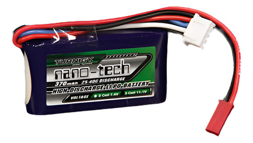 Rc Turnigy Nano-tech 370mah 3s 25 ~ 40 C Lipo Pack