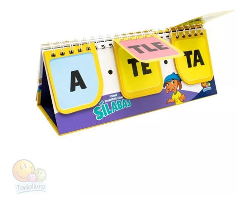 Imagem 4 de 7 de Flip-book - Combinações Divertidas: Sílabas (escolinha Todolivro) | Todolivro