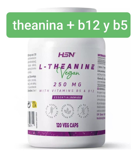 L- Teanina Quick Dissolve L-theanine 400mg / 120 Tabletas