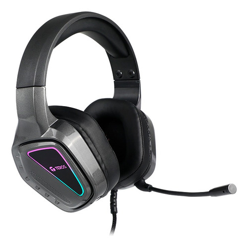 Audifonos Gaming Teros Te8171n Color Negro