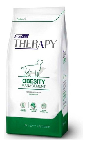 Alimento Vitalcan Therapy Obesity Management para perro adulto sabor mix en bolsa de 2kg