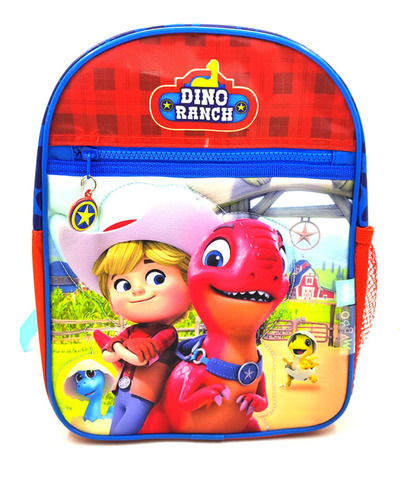 Mochila Escolar Espalda 12  Cocomelon Dino Ranch