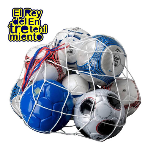 Imagen 7 de 7 de Red Bolsa Para Pelotas Fútbol, Basketball, Volley - El Rey