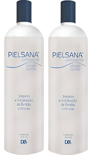 Kit Com 2 Unid  Pielsana Polihexanida Solução Aquosa 350ml