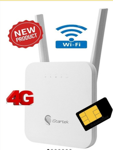 Imagen 1 de 9 de Modem Router 4g Lte C/chip Wifi Banda Rural Liberado.