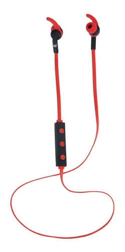 Fone De Ouvido Bluetooth Para Esporte Runner Vermelho Hs116