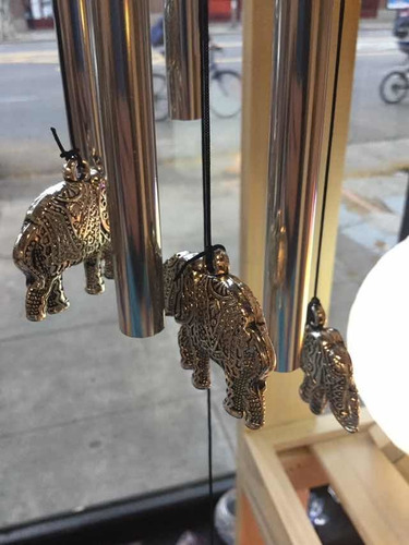 Imagen 3 de 5 de Llamador De Ángeles Elefante 60 Cms
