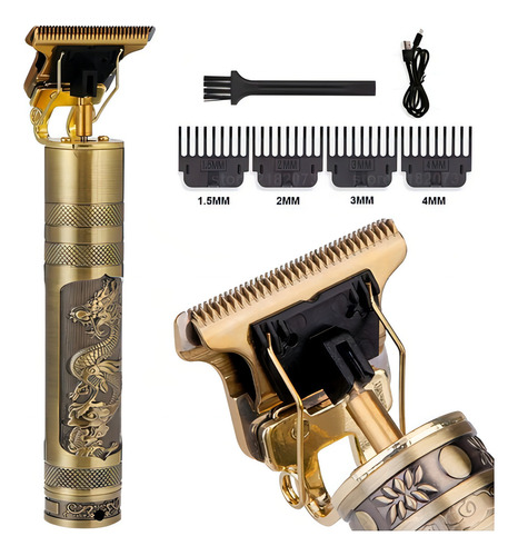 Maquina Acabamento Recarregável Detalhe Cabelo Barba Sem Fio Super qualidade