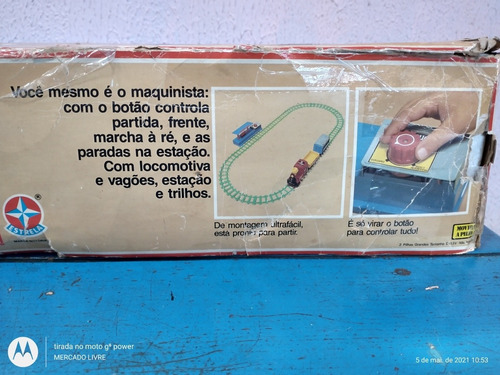 Big Trem Estrela Na Caixa
