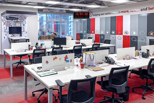 Imagem 5 de 8 de Relógio De Parede Led Digital Grande Termometro Para Escolas