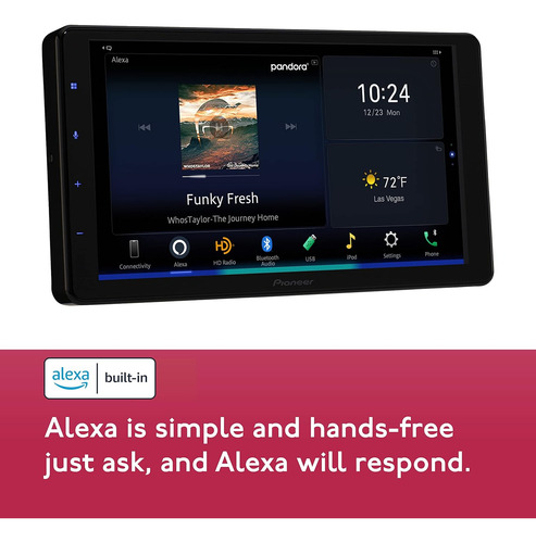 Pioneer Dmh-wc6600nex 9 Amazon Alexa Integrado, Android Aut