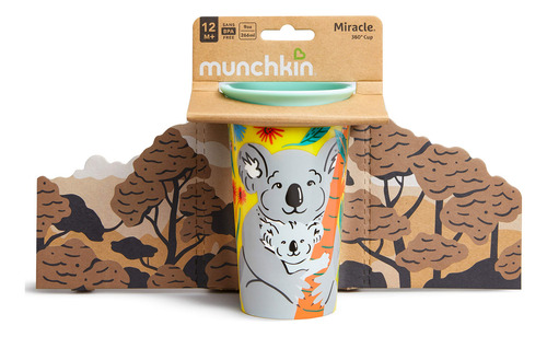 Vaso Para Sorber Munchkin Miracle 360 Wildlove 270 Ml Koala