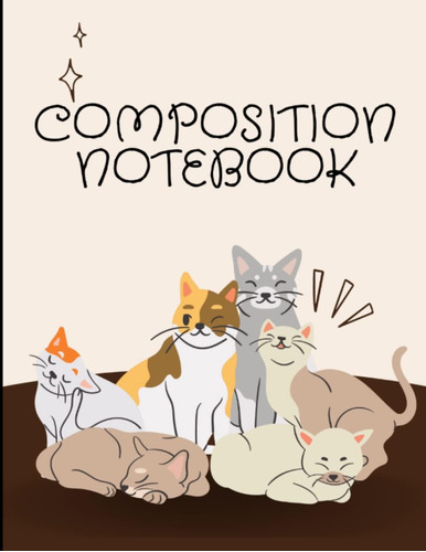 Libro: Composition Notebook: 200 Wide Ruled 8.5x11 In. Pages