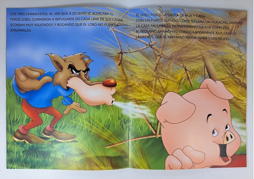 Los Tres Chanchitos - Rincon De Fantasia - Libro Infantil