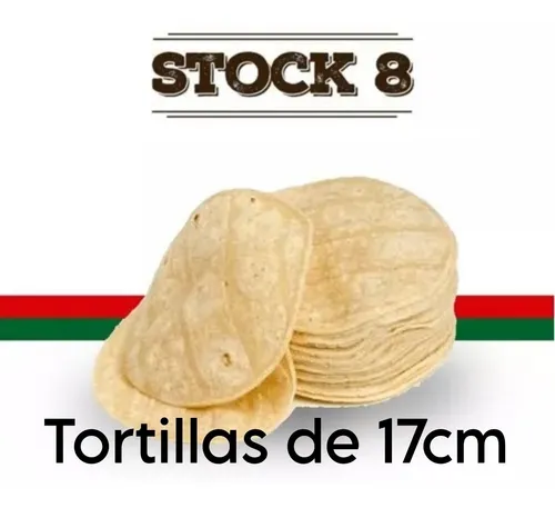 comprar Tortillas Trigo 60u 17cm,tacos,burrito,wrap Veganos - Stock8