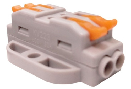 Bornera Conector Empalme Terminal Fast Clip 2 Vías Polo X10