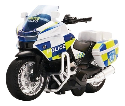 Modelo De Motocicleta Eaaaf Police, Juguete
