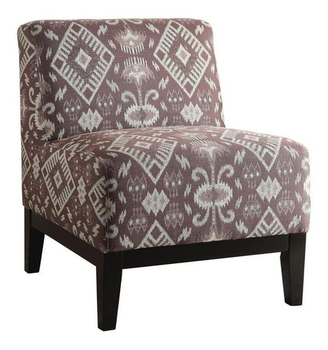 Acme Hinte Accent Chair - 59503 - Tela Con Patrón