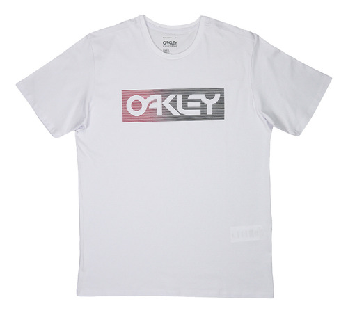 Camiseta Preta Oakley B1b Lines Graphic Edição Limitada