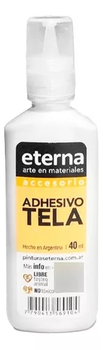 Adhesivo Textil Eterna 200ml - Artística Córdoba