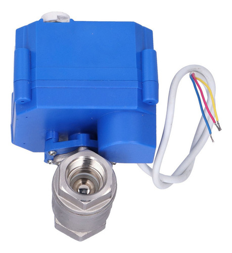 Válvula De Bola Motorizada De Acero Inoxidable De Paso Recto