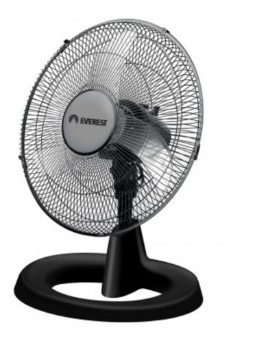 Ventilador Turbo Everest Tr16 16 50 Watts Negro