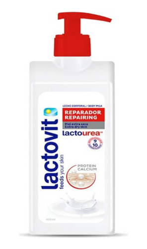 Crema Corporal Body Milk Lactourea Reparador 1l Lactovit