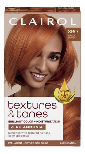 Clairol Textures & Tones - Tinte Permanente Para El Cabello,