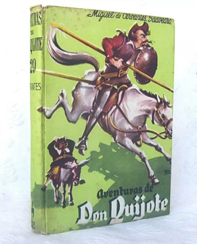 Quijote De La Mancha Miguel Cervantes Vintage /n Mateu Cad-h