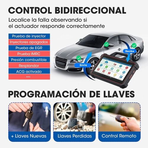 Escaner Automotriz Launch Pad Vii Elite J2534 Reprogramacion