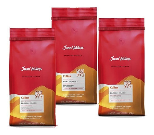 Café Juan Valdez La Colina X 3 - g a $88