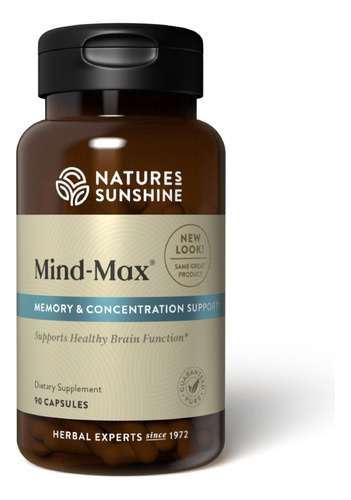 Nature's Sunshine Mind-max 90 Capsulas